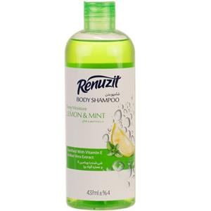 شامپو بدن رینوزیت مدل Lemon Mint حجم 437 میلی لیتر