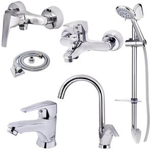 ست شیرآلات دزلی مدل استار مجموعه 6 عددی