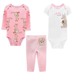 ست 3 تکه لباس نوزادی کارترز مدل 1647