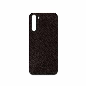 برچسب پوششی ماهوت مدل Dark-Brown-Leather مناسب برای گوشی موبایل جی پلاس X10