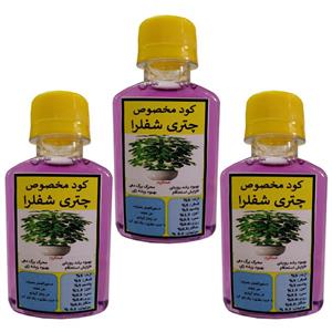 کود مایع محرک رشد چتری شفلرا مدل Mpower حجم 120 میلی لیتر بسته سه عددی