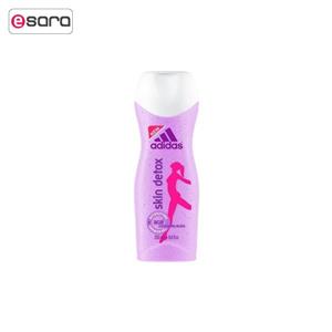 شامپو بدن زنانه آدیداس مدل Detoxifying حجم 250 میلی لیتر Adidas Detoxifying Body Shampoo For Women 250ml