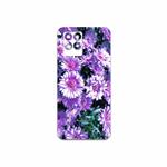 MAHOOT Purple-Flower Cover Sticker for Realme 8 Pro