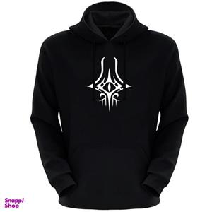 هودی مردانه مدل F542 رنگ مشکی