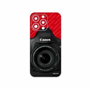 برچسب پوششی ماهوت مدل Canon-Logo مناسب برای گوشی موبایل اپل iphone 13 Pro MAHOOT Canon-Logo Cover Sticker for Apple iphone 13 Pro