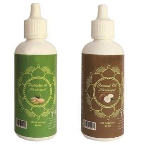 روغن تقویت کننده مو، مژه و ابرو مرهم یاب مدل نارگیل و شاهدانه حجم 80 میلی لیتر مجموعه 2 عددی