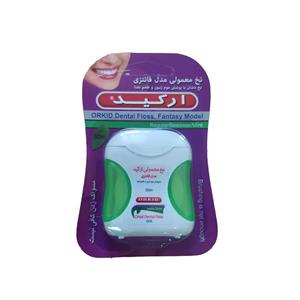 نخ دندان ارکید مدل فانتزی بسته 20 عددی