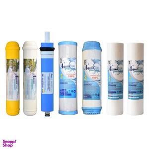 فیلتر دستگاه تصفیه آب آکوا پیورست مدل ممبران کد A 6030 مجموعه 7 عددی