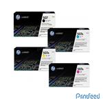 HP 507A 4 Color Laserjet Cartridge pack