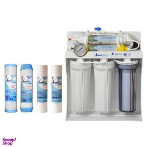 دستگاه تصفیه کننده آب آکوا پیورست مدل RO- F 704 به همراه فیلتر تصفیه آب مجموعه 4 عددی