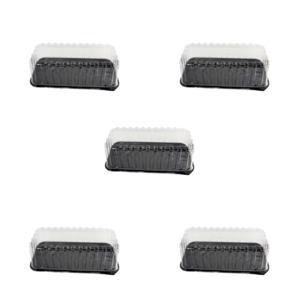 ظرف یکبار مصرف کیک مدل رولتی بسته 5 عددی