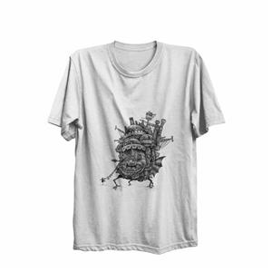 تی شرت استین کوتاه مردانه مدل انیمه قلعه متحرک هاول 5 