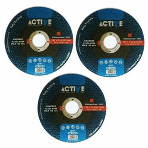 صفحه فرز استیل بر اکتیو مدل  115X1 بسته 3 عددی