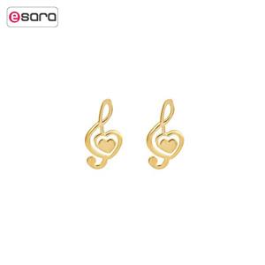 گوشواره طلا 18 عیار شانا مدل E-SG30 Shana E-SG30 Gold Earring