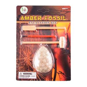 کیت آموزشی خانواده باهوش من مدل Amber Fossil My Smart Family Amber Fossil Education Kit