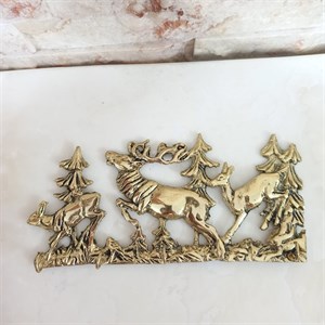 جاکلیدی برنزی مدل گوزن