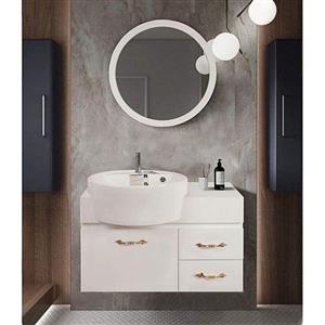 ست کابینت و روشویی آزالیا مدل Milana04