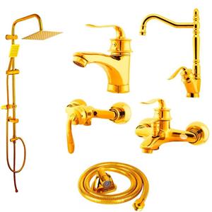 ست شیرآلات رز مدل هلن رویال مجموعه 6 عددی