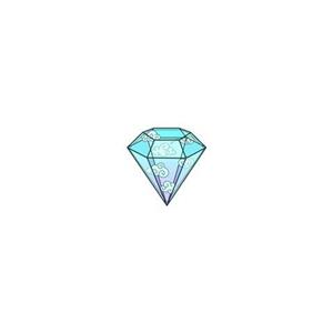 استیکر لپ تاپ لولو طرح الماس اسمونی کد 571 