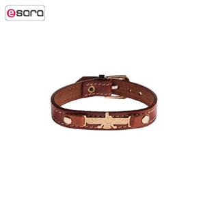 دستبند چرمی دوک طرح فروهر مدل 6-805 Duk Farvahar 805-6 Leather Bracelet