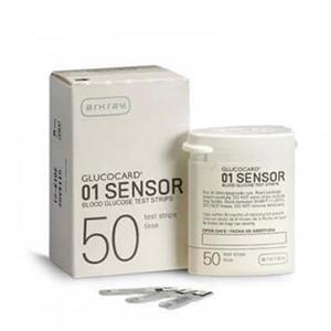 نوار دستگاه تست قند آرکری مدل sensor مجموعه 2 عددی