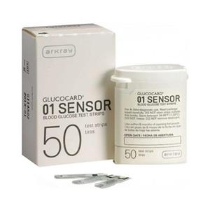 نوار دستگاه تست قند آرکری مدل sensor مجموعه 2 عددی