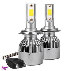 لامپ هدلایت خودرو مدل C6 H7 مناسب برای پژو پارس بسته دو عددی