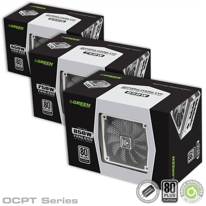 Green GP850B-OCPT Modular Computer Power Supply