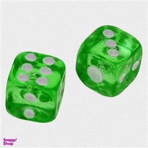 تاس بازی مدل شفاف کد GRDICE-026 بسته 2 عددی