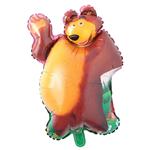 بادکنک فویلی مدل خرس ماشا میشا کد055