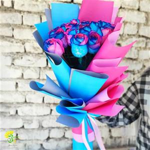 دسته گل مصنوعی مدل لیندا کد 459 بسته 2 عددی