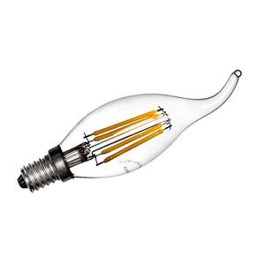 لامپ ال ای دی فیلامنتی 4 وات دیلایت مدل 00188x6 پایه E14 بسته 6 عددی Delight 4W Filament LED Lamp PCS 