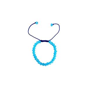 دستبند عود مدل 100101 طرح کریستال آبی Oood 100101 Cristal Blue Bracelet