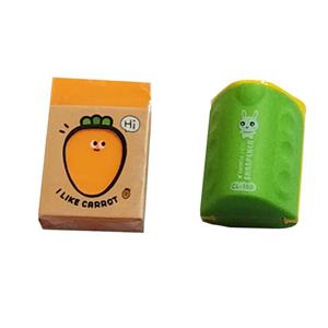 پاک کن طرح میوه ای کد 09 به همراه تراش