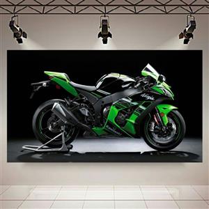 تابلو بوم طرح موتور مدل kawasaki ninja کد AR7500