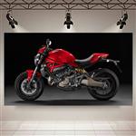 تابلو بوم طرح موتور مدل Ducati Monster 821 کد AR7460