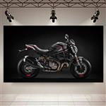 تابلو شاسی طرح موتور مدل Ducati Monster 821 کد AR6410