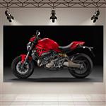 تابلو شاسی طرح موتور مدل Ducati Monster 821 کد AR6380