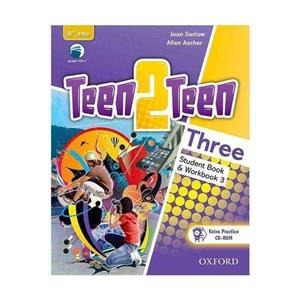 کتاب teen2teen three اثر OAN SASLOW  ALLEN ASCHER انتشارات دنیای زبان 