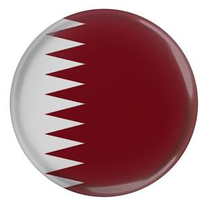 مگنت طرح پرچم کشور قطر مدل S12343 