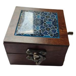جعبه موزیکال مدل آینه دار طرح سنتی