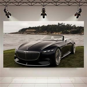 پوستر طرح ماشین مدل مرسدس بنز Maybach 6 کد AR11500