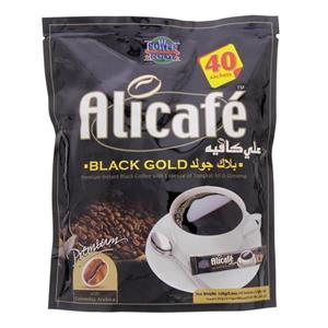 قهوه علی کافه مدل Black Gold بسته 40 عددی 