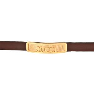 دستبند چرمی کهن چرم طرح گوچی مدل BR99-7 Kohan Charm Gucci BR99-7 Leather Bracelet
