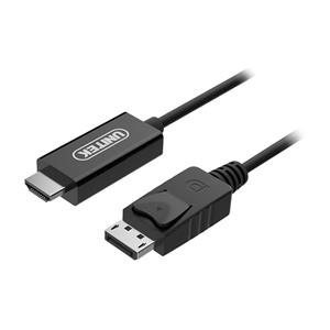 کابل مبدل DisplayPort به درگاه نر HDMI یونیتک مدل Y-5118CA به طول 1.8 متر