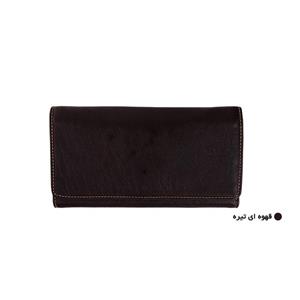 کیف پول چرم طرح آکاردئونی 21115 مدل 11 Paya Leather 21115 11 Wallet