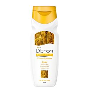 شامپو ویتامینه دیترون مدل Vitron حجم 200 میلی لیتر Ditron Vitron Vitamin Shampoo 200ml