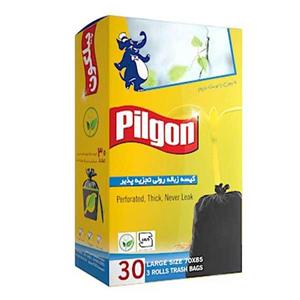 کیسه زباله پیلگون مدل Bl بزرگ 3 رول 30 عددی
