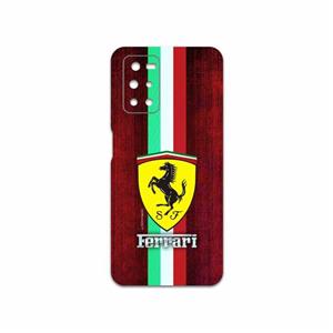 برچسب پوششی ماهوت مدل Ferrari مناسب برای گوشی موبایل شیائومی Redmi Note 11 4G MAHOOT Cover Sticker for Xiaomi 