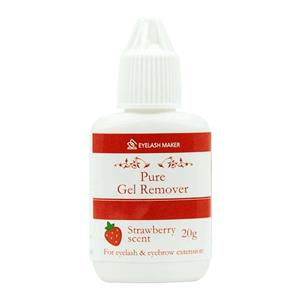 ریموور ژله ای اکستنشن مژه و ابرو توت فرنگی Pure gel remover حجم 20 گرم